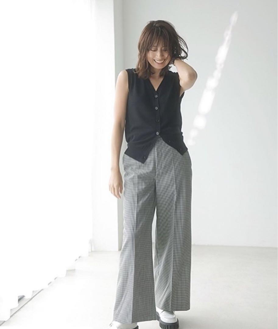 超話題新作 FORME 東原亜希 新品未使用 2024/SS】ニットベスト トップス