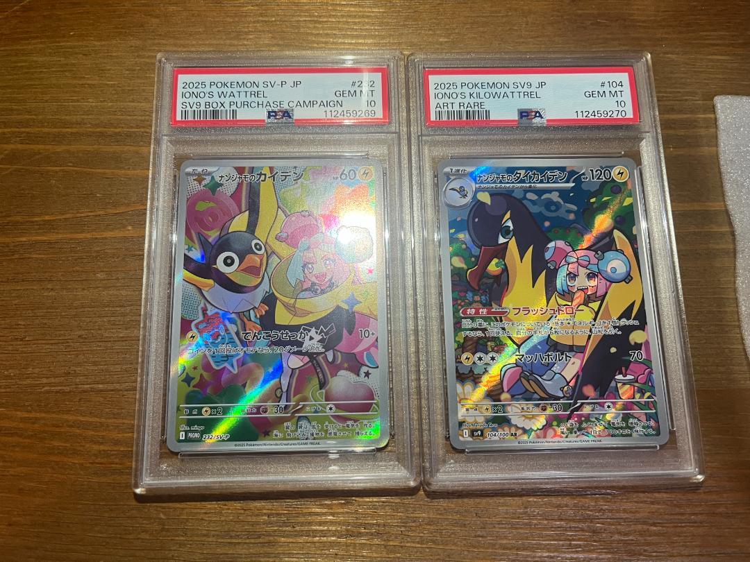 [PSA10] 連番 ナンジャモのカイデン & タイカイデン