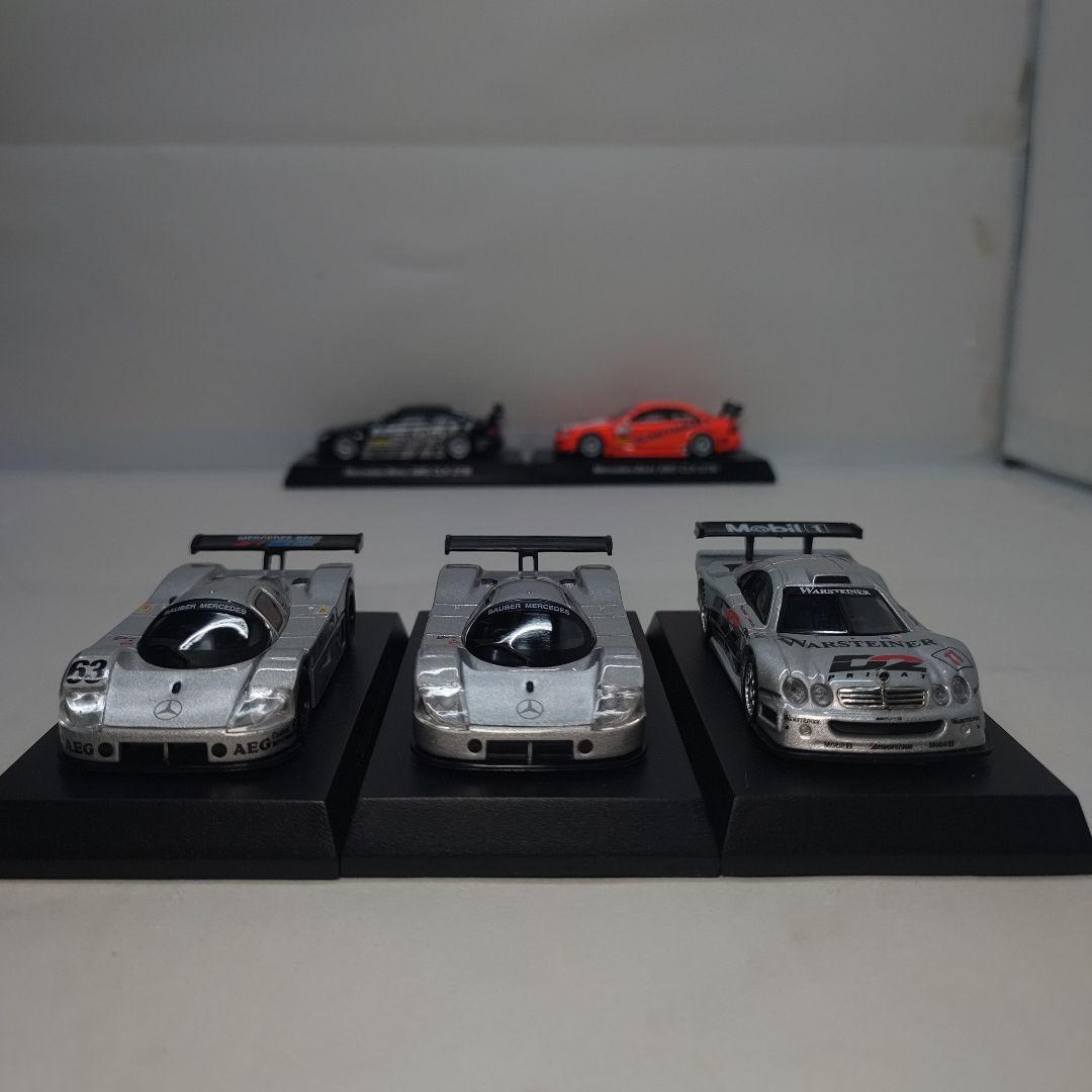 京商1/64 ベンツAMG ミニカーコレクション【ザウバーC9他 5台セット】 京商1/64 ベンツAMG ミニカーコレクション【ザウバーC9他 5台