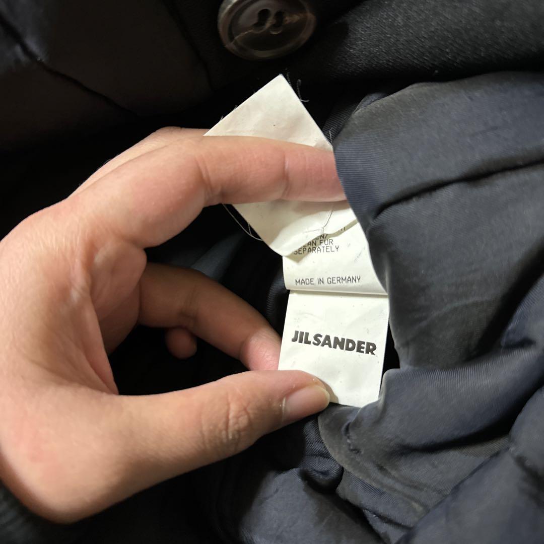 ジルサンダー JILSANDER 本人期 ミドル丈 中綿 メンズ UK：36