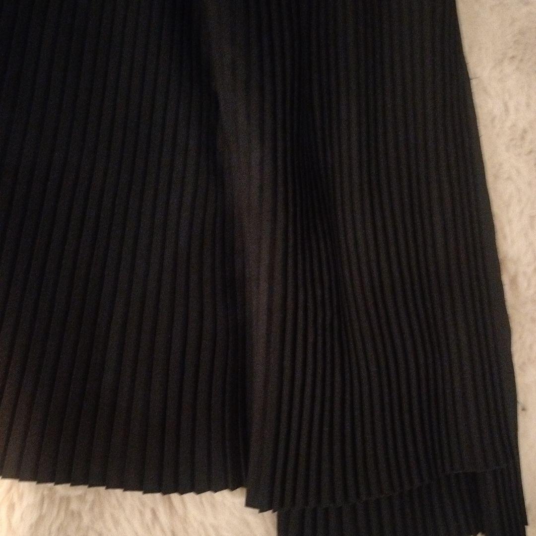 美品 GIVENCHY ジパンシー アシメトリー プリーツスカート ロゴ
