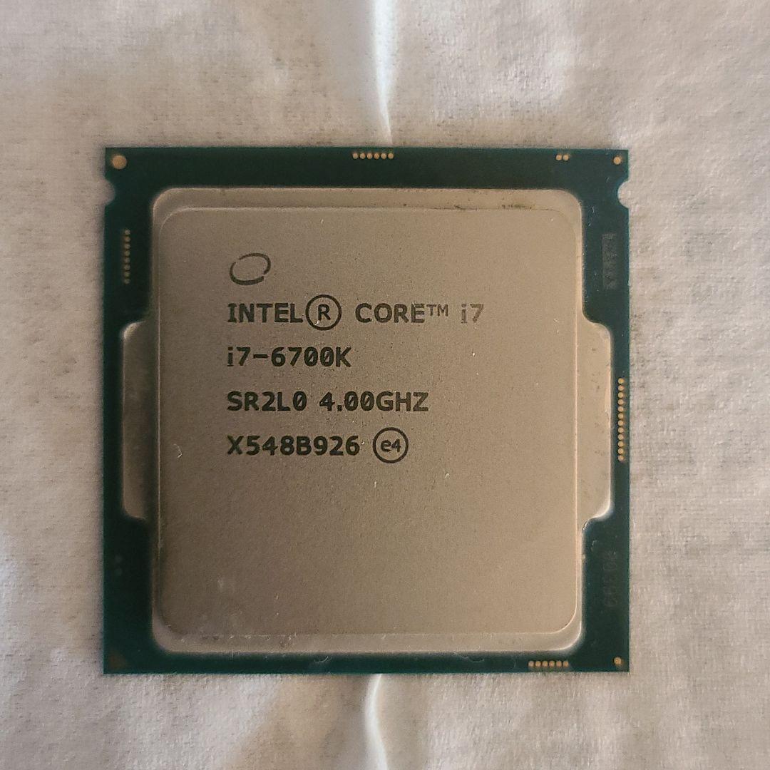 CPU Intel Corei7 6700k PCパーツ CPU CORE i7-6700K Core i7