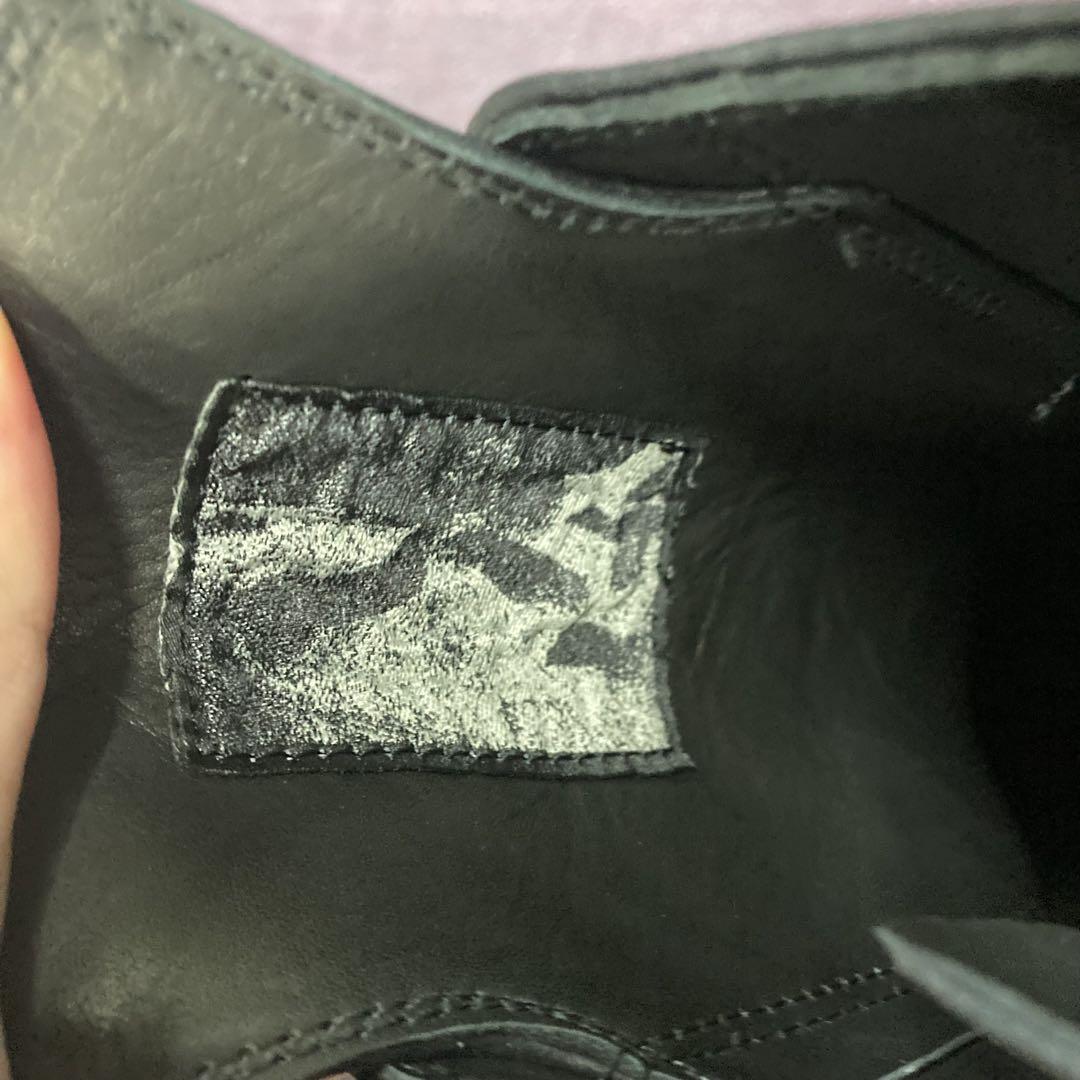 RICK OWENS レザーハイカットスニーカー EU41
