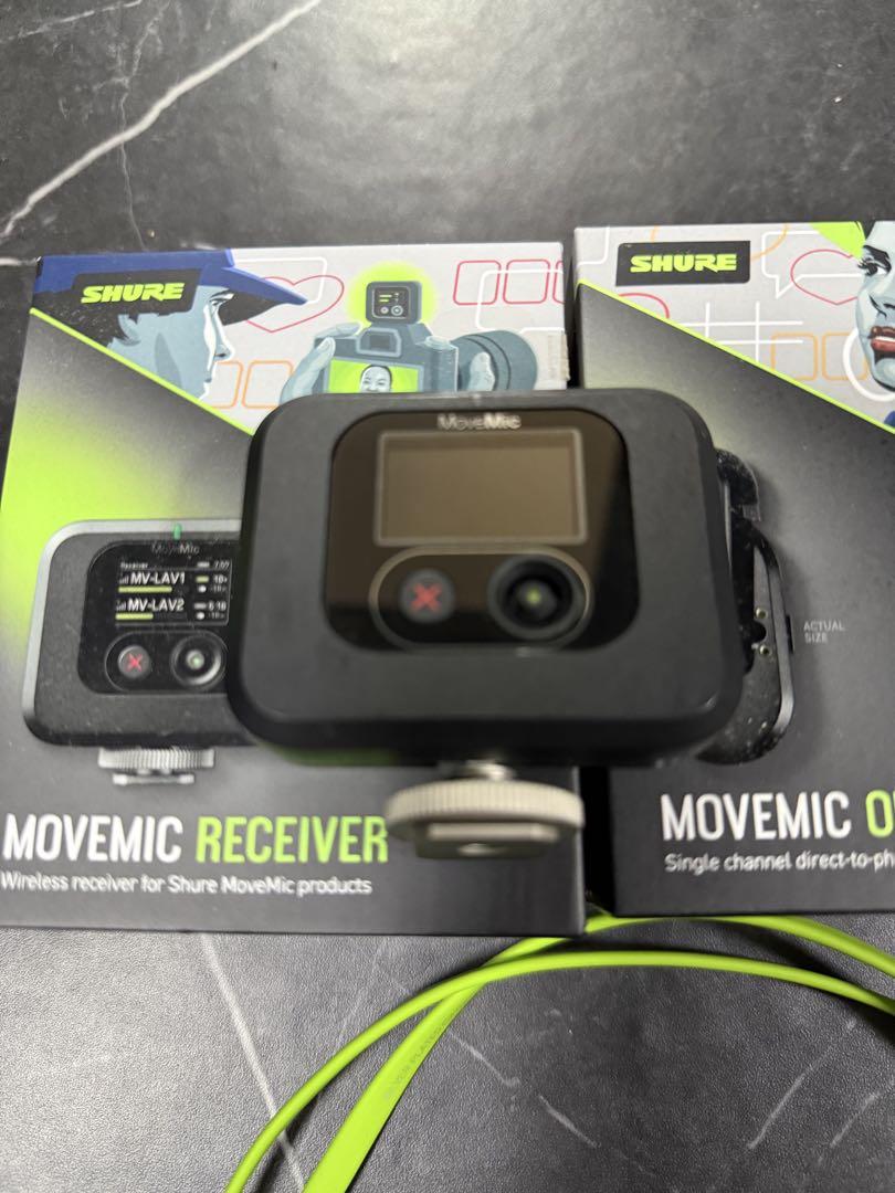 Shure Receiver & Movemic オイヤデUSBケーブルセット