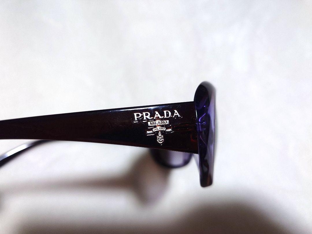 PRADA ラウンドサングラス パープル