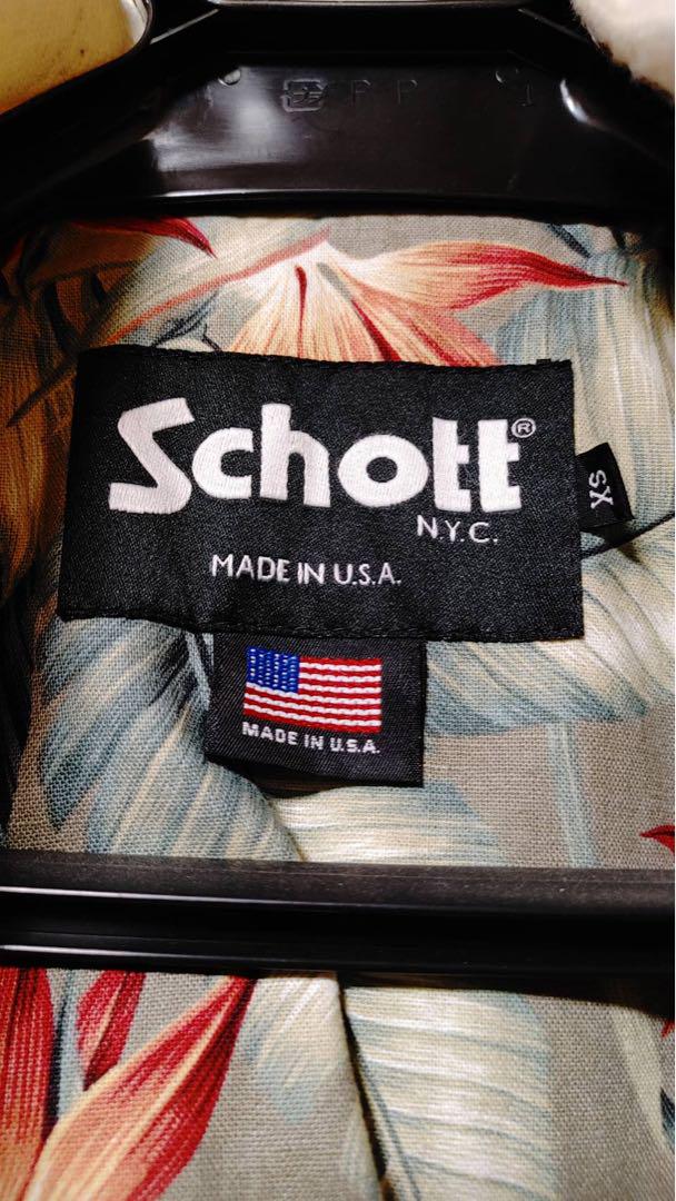 Schott ホワイト MA-1 ロンハーマン別注