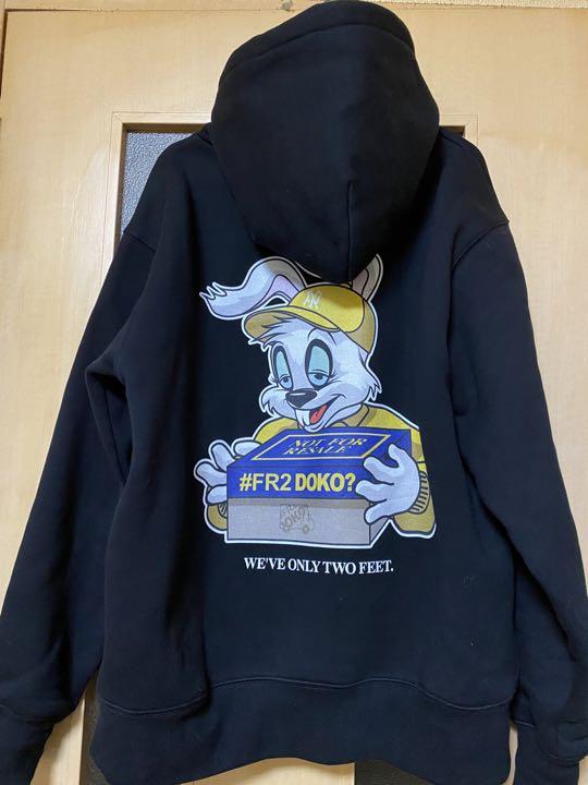 ボ*ブ様 FR2 DOKO × atmos パーカー FR2 DOKO × atmos パーカー‼️サイズL‼️ - メルカリ