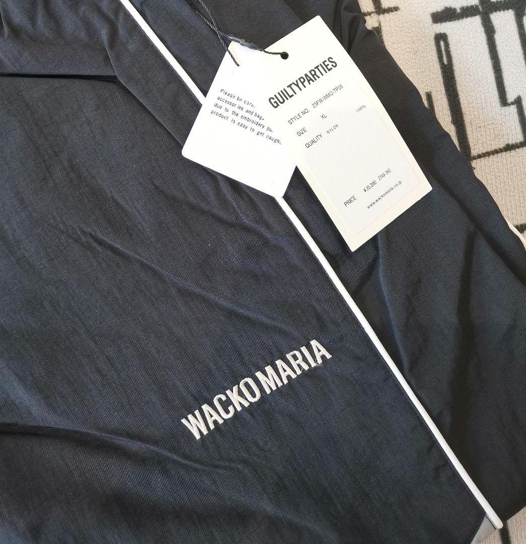 WACKO MARIA ワコマリア ナイロン トラックパンツ ブラック XL WACKO MARIA ワコマリア ナイロン トラックパンツ ブラック XL