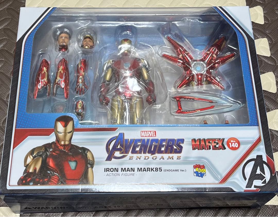 MAFEX アイアンマン マーク85全体的に状態が悪い