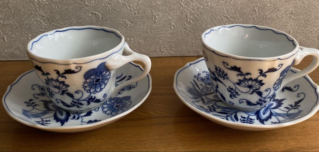 ブルーダニューブ Blue Danube カップ&ソーサー2客