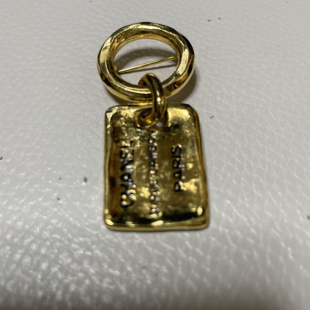 シャネル ヴィンテージ ブローチ CHANEL (SALE)シャネル ブローチ ココマーク ゴールド金具 1262