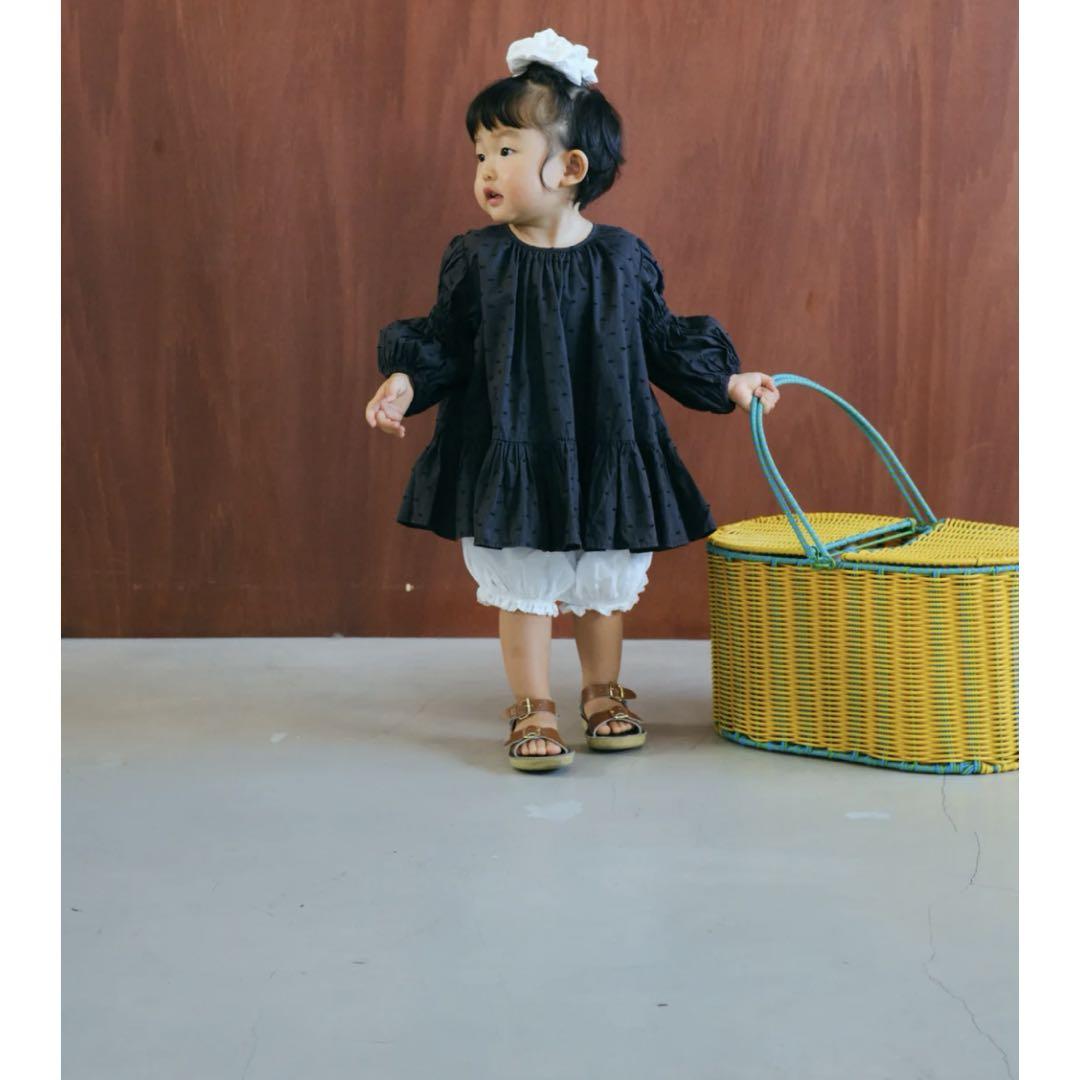 Uhr baby&kids/ウーア ベビーアンド キッズ】ドットミニドレス
