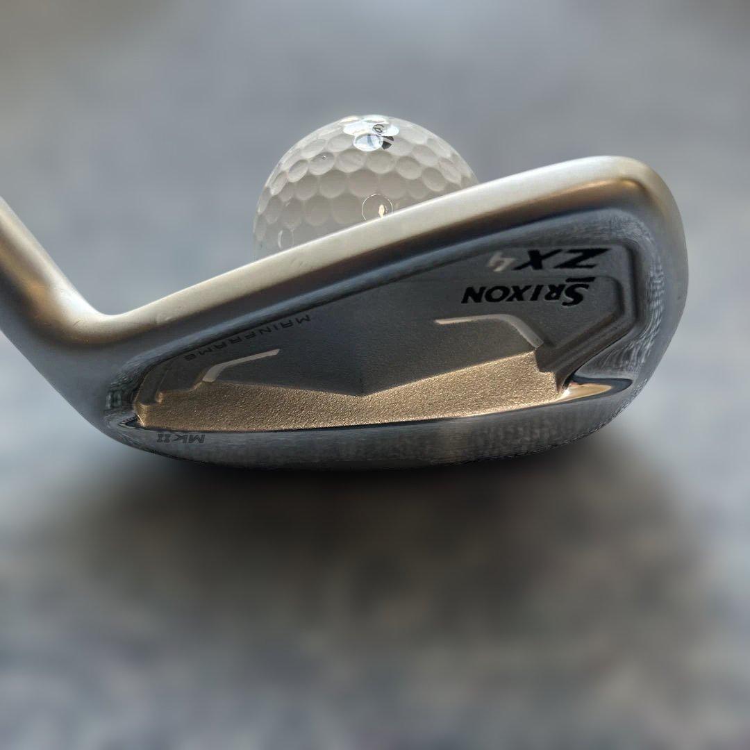 《スリクソン》SRIXON ZX4 mkⅡ 7番アイアン Sシャフト