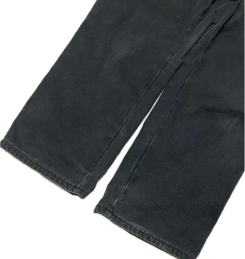 雰囲気◎ 90s Dickies ペインターパンツ W33L30 ブラック
