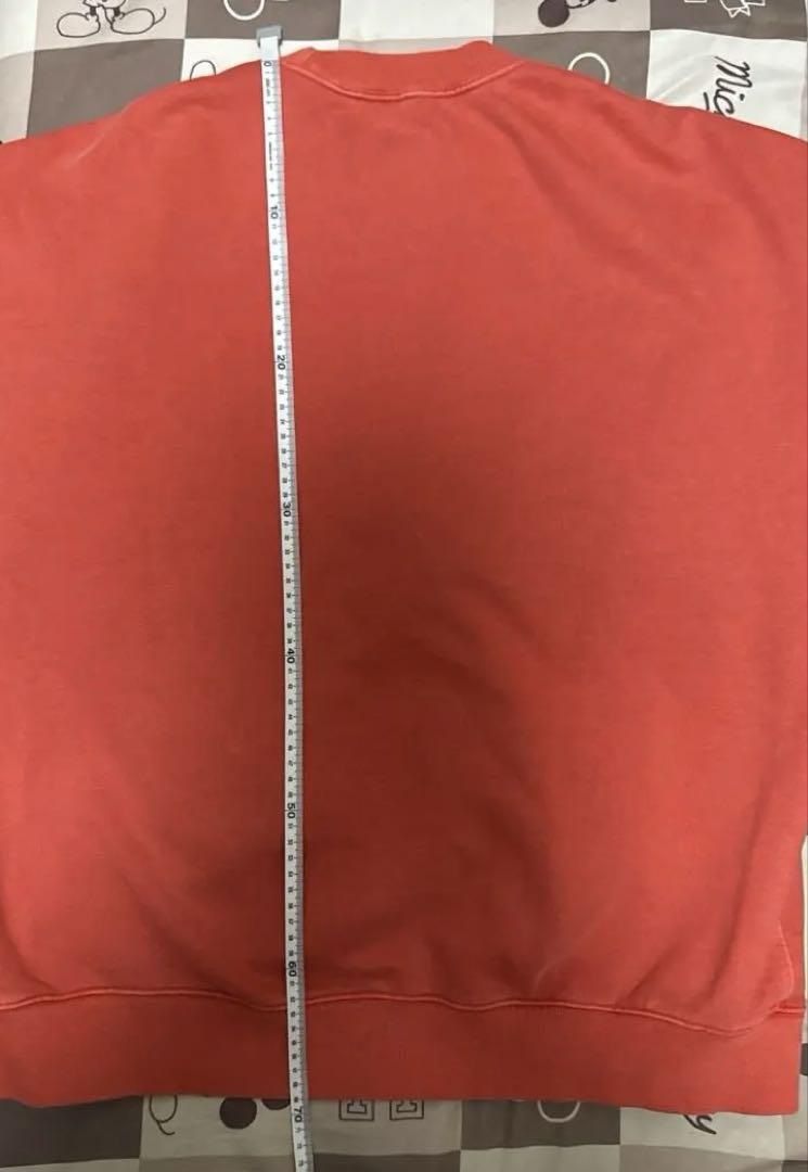 stüssy スウェット Mサイズ レッドオレンジ Nike Stussy トレーナー Mサイズ オレンジ