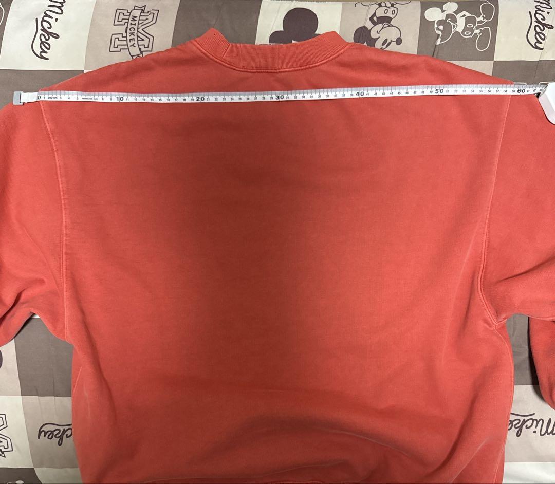 stüssy スウェット Mサイズ レッドオレンジ Nike×Stussy】スウェット Mサイズ オレンジ ハバネロレッド