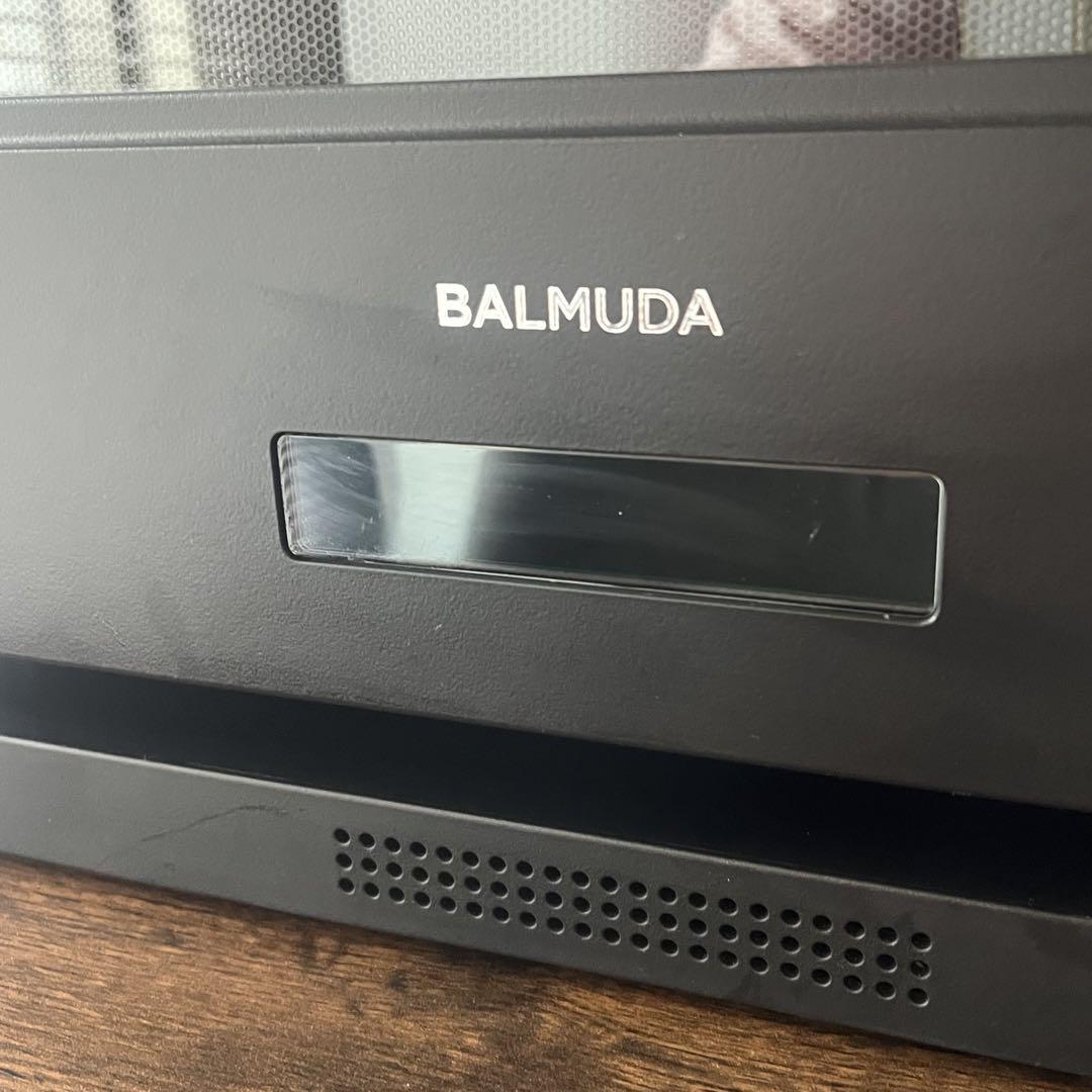 【美品】2024年製BALMUDA オーブン ブラック K09-A-BK