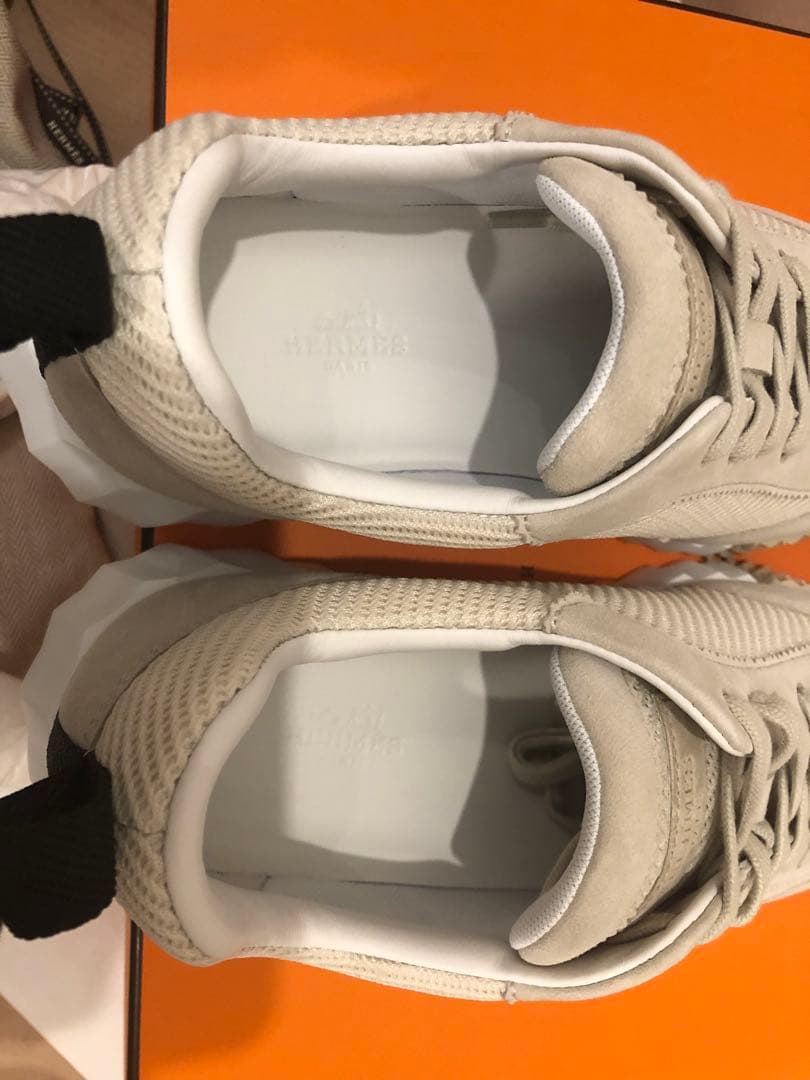 新品 エルメス バウンシング メッシュ 新色 ベージュ 37 新品 エルメス バウンシング メッシュ 新色 ベージュ 37