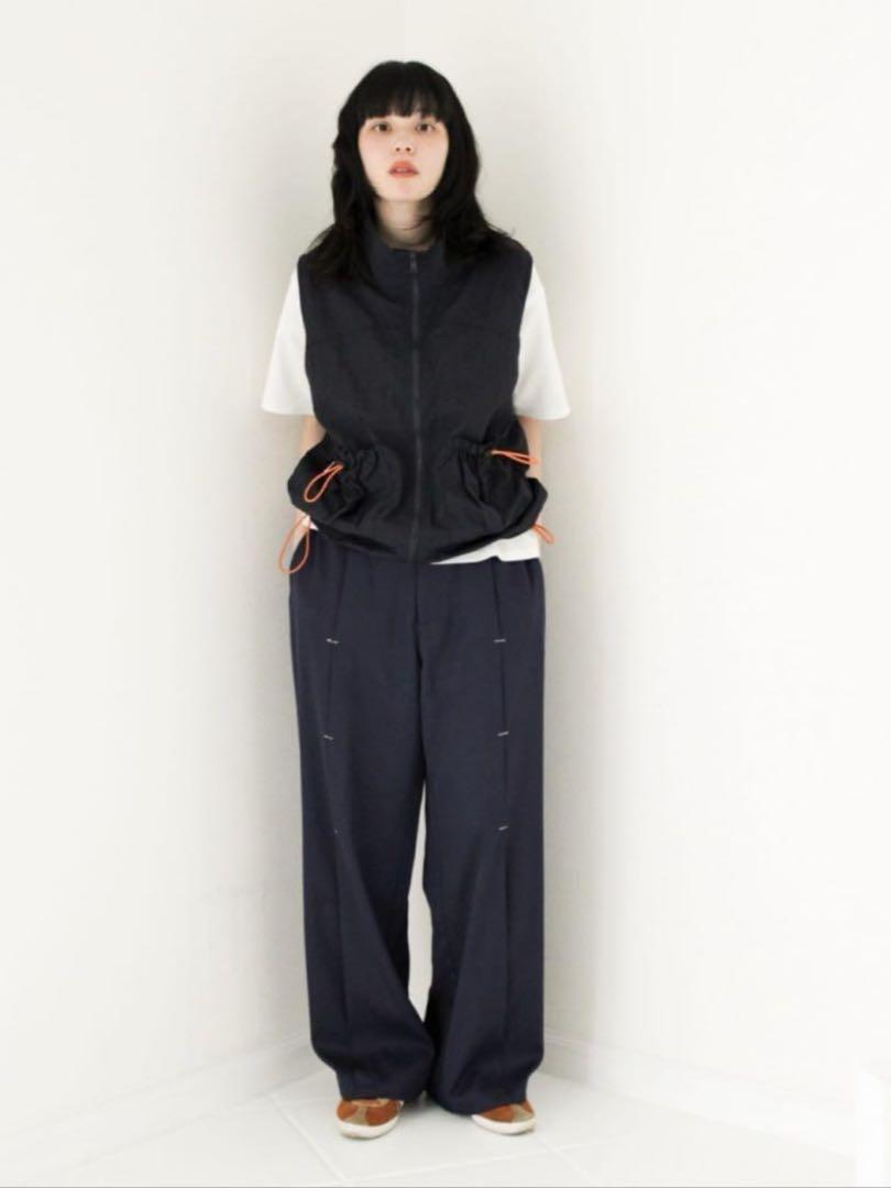 新品】common gull products 真ん中なスラックス ストライプ GULL | 〻 2024.04.24 21:00~ zozotown ☑️真ん中なスラックス