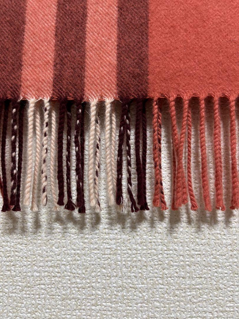 BURBERRY バーバリー マフラー カシミア100% 美品 画像8