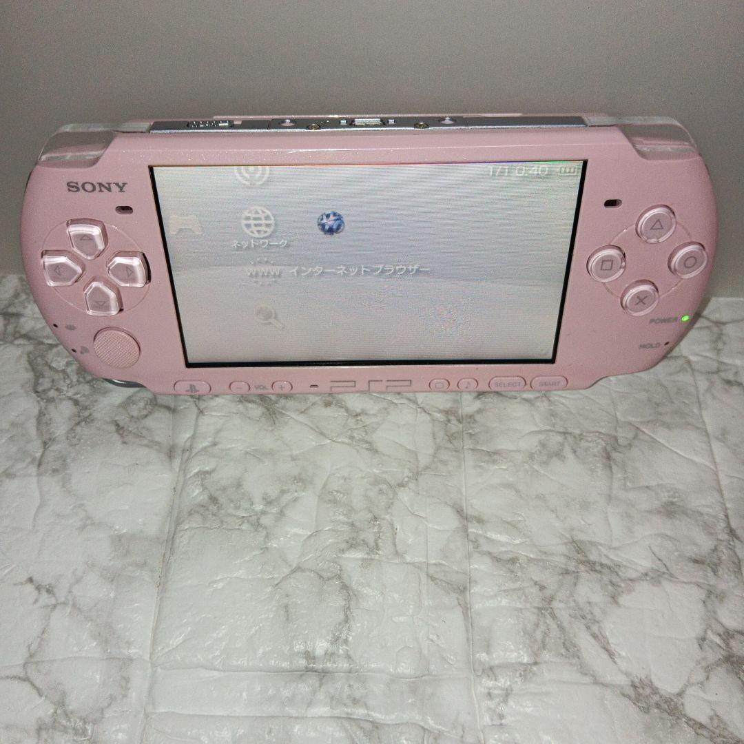 psp3000本体のみ　ブロッサムピンク