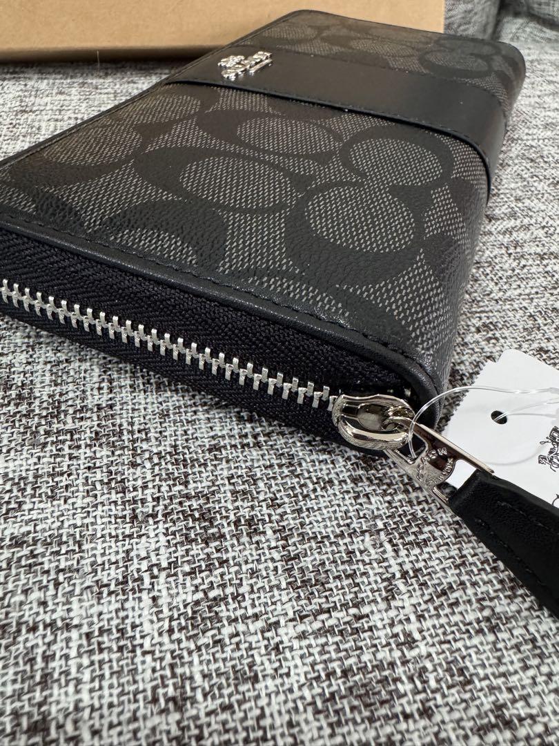 優先の方あり 新品 COACH 長財布 シグネチャー ブラック レディース