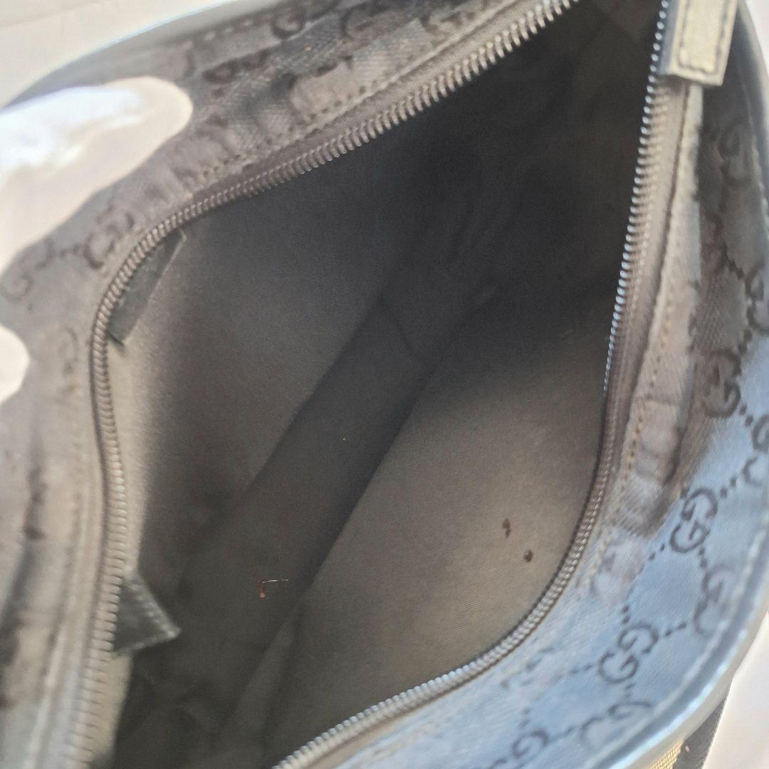 GUCCI / グッチ GG柄 トートバッグ ハンドバッグ シェリーライン 黒 GUCCI / グッチ GG柄 トートバッグ ハンドバッグ シェリーライン 黒