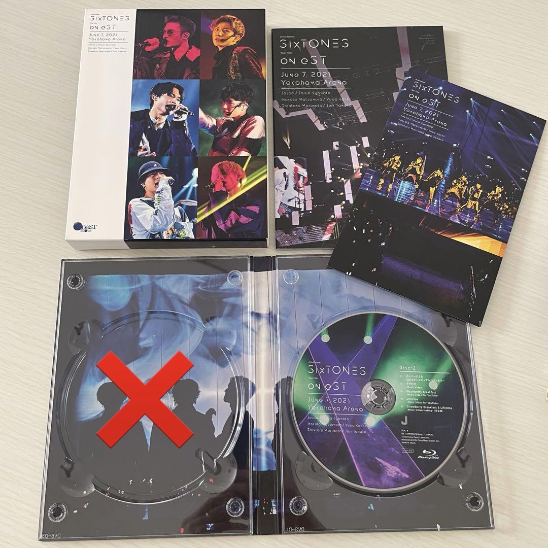 ミュージック SixTONES/on eST Blu-ray Blu-ray 『SixTONES on eST -Limited Edition-』 BD Music Live