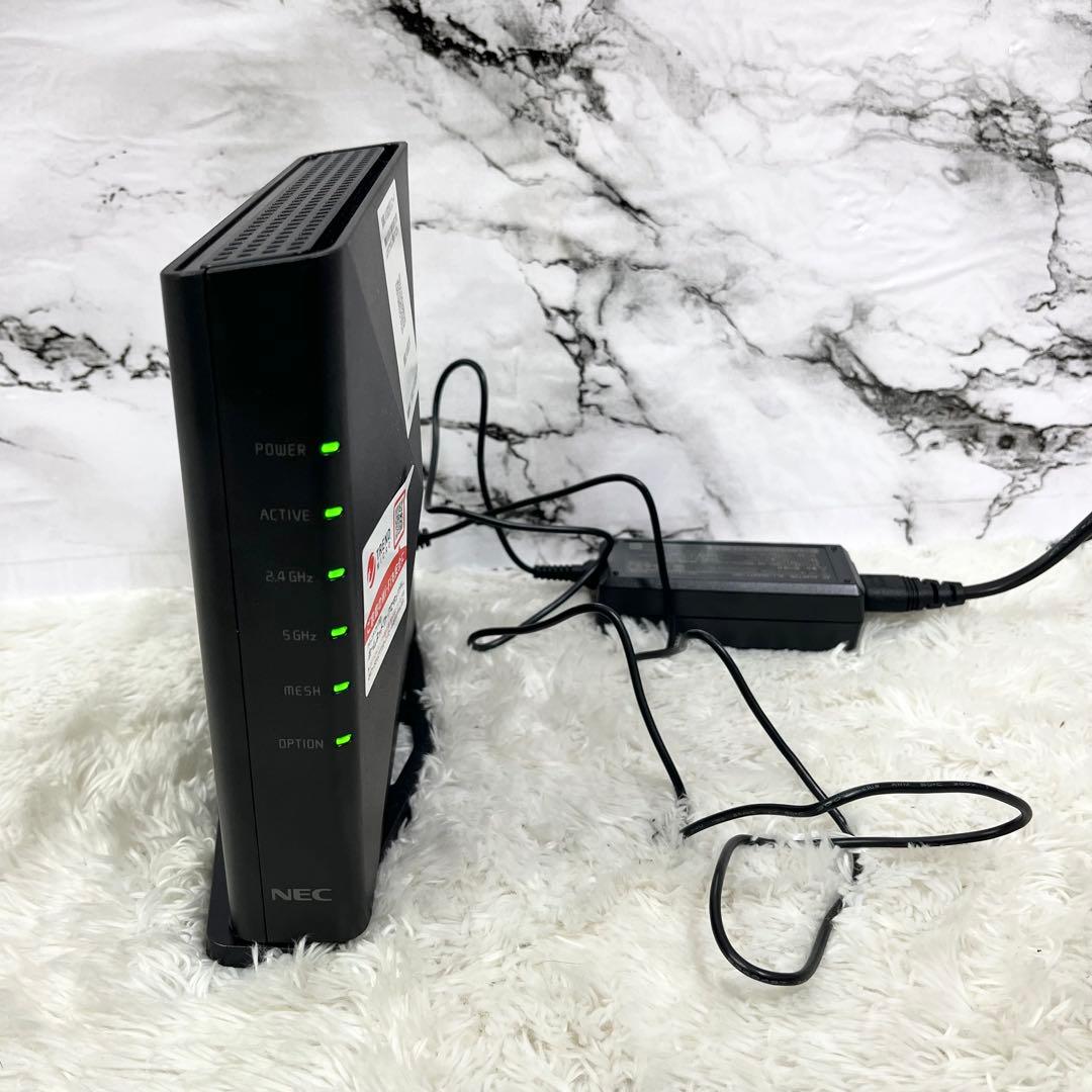 NEC Aterm PA-WX5400HP Wi-Fi6 ルーター 動作良好 NEC Aterm PA-WX5400HP Wi-Fi6 ルーター 動作良好