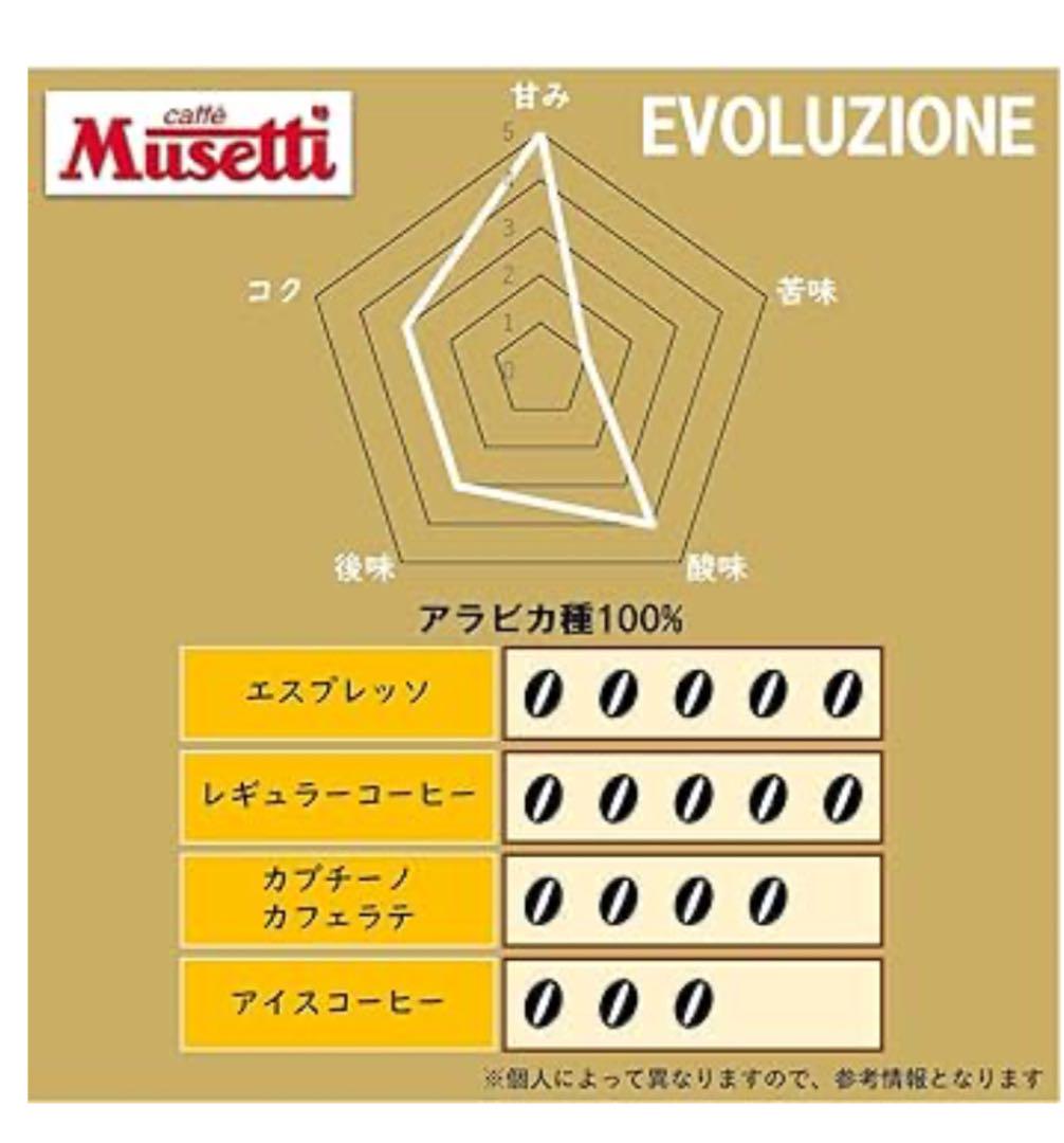 ムセッティ　コーヒー豆　6袋