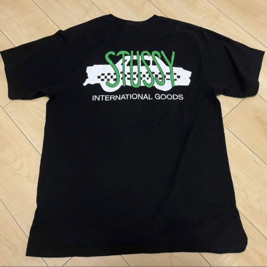 STUSSY ブラック Tシャツ Mサイズ - メルカリ