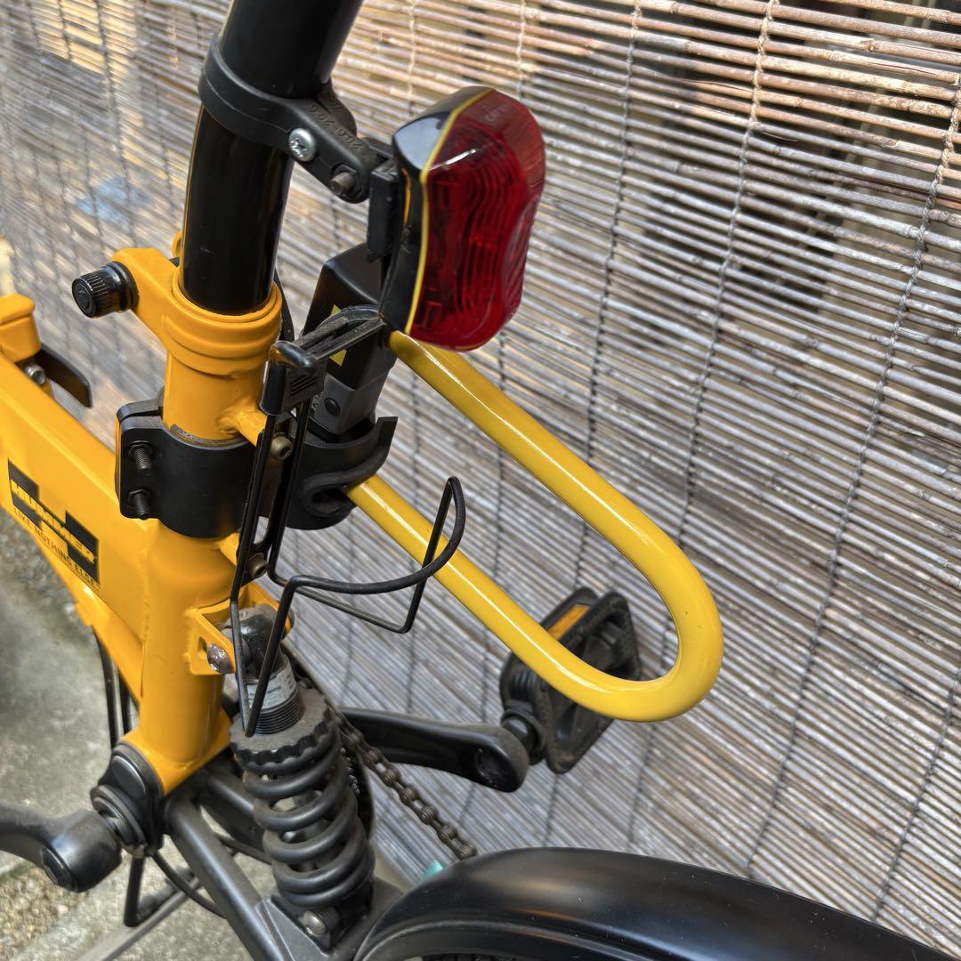 HUMMER 折りたたみ自転車 イエロー カスタム 20インチ 引取り