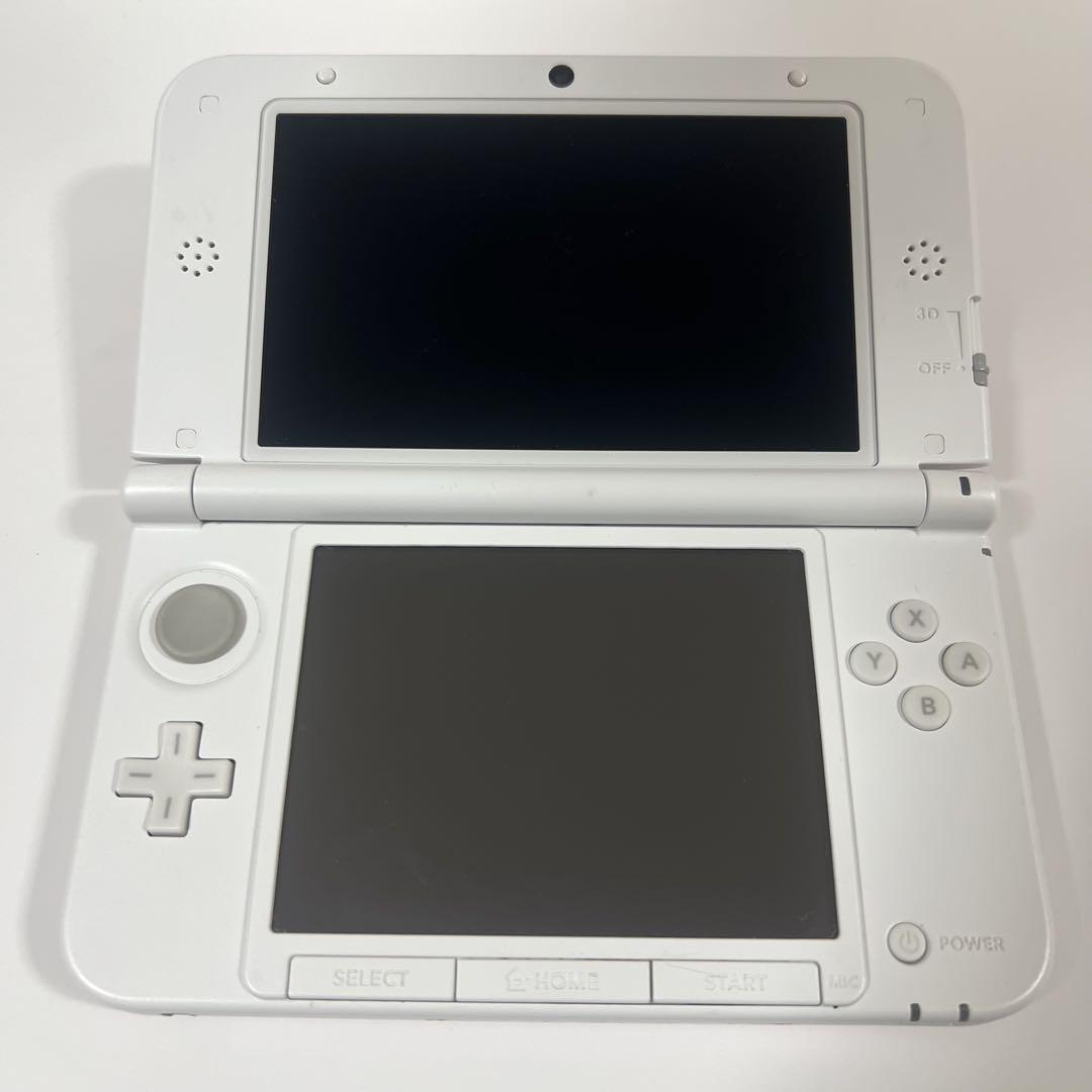SDカード付】ニンテンドー3DS LL ホワイト 本体 充電器セット