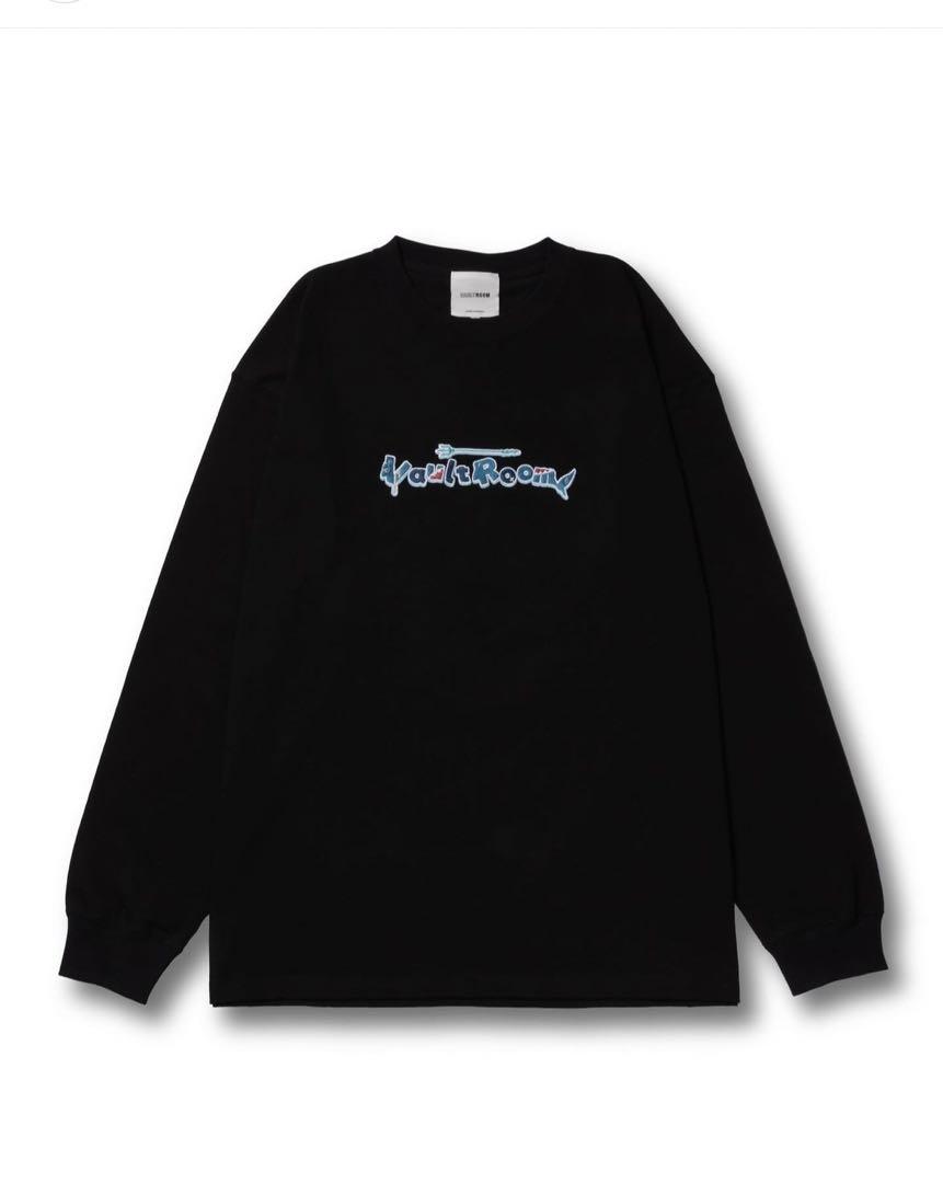 Vaultroom VR × GAWR GURA L/S TEE /BLACK