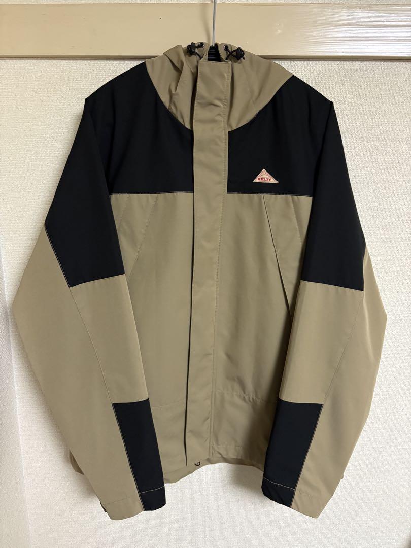 KELTY ストームジャケット XL ベージュ/ブラック