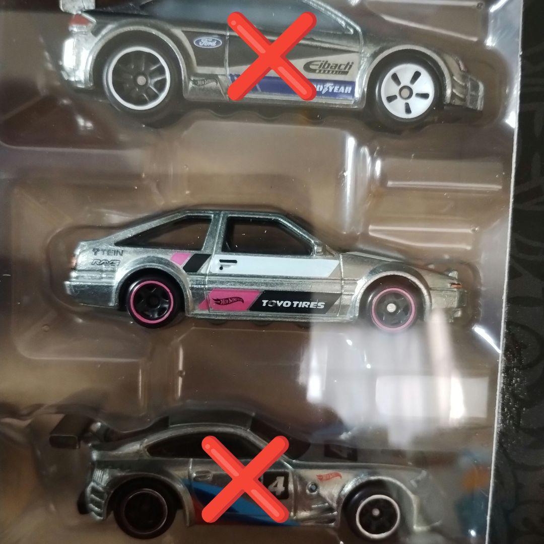 ① ホットウィール トヨタ AE86 スプリンター トレノ ザマック