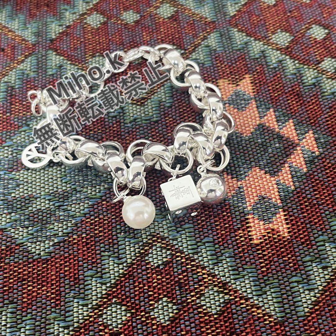 STUSSY Icon Charm Bracelet ブレスレット