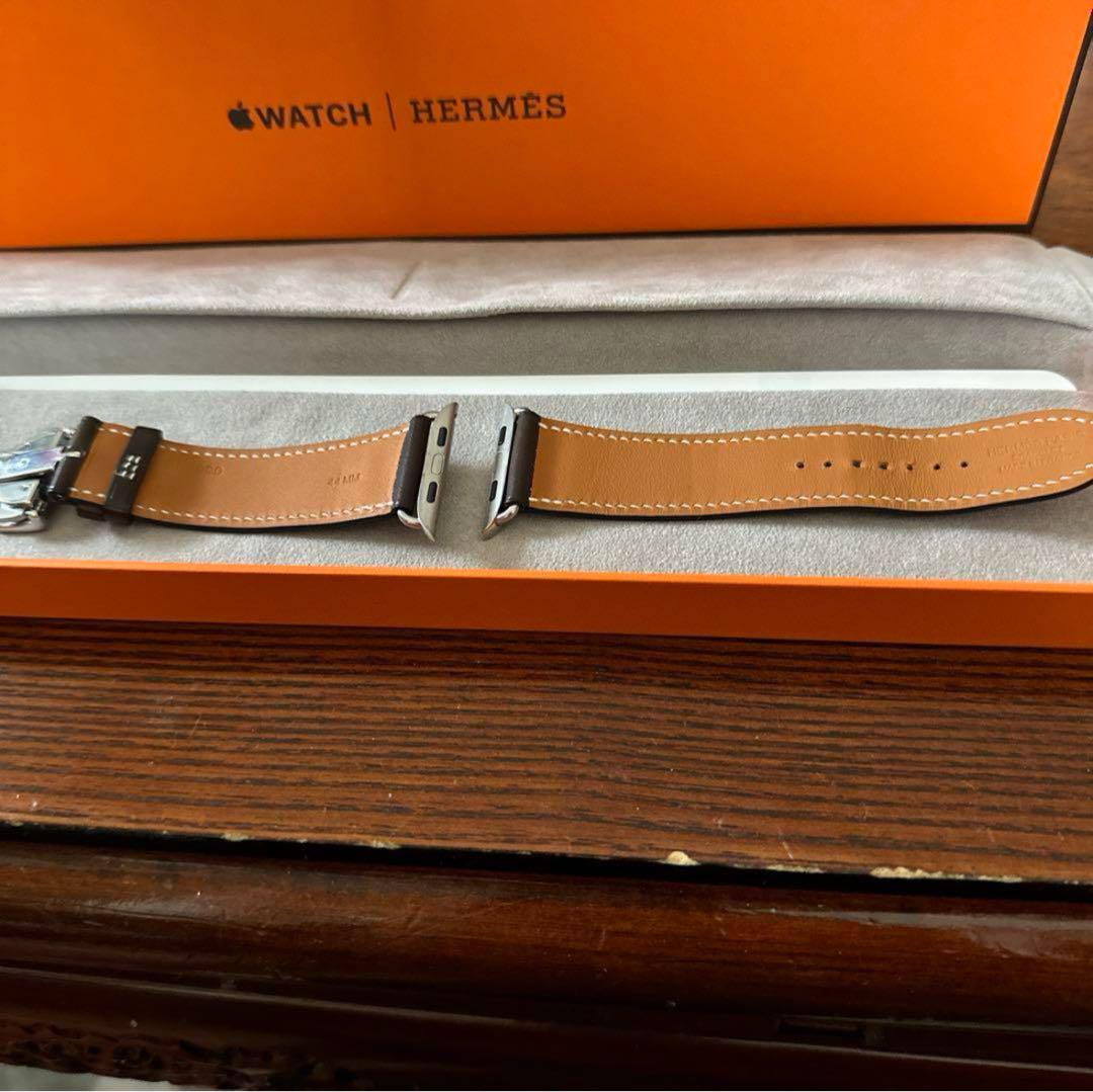 Hermès シンプルトゥール ディプロイアントバックル 44mm エベンヌ