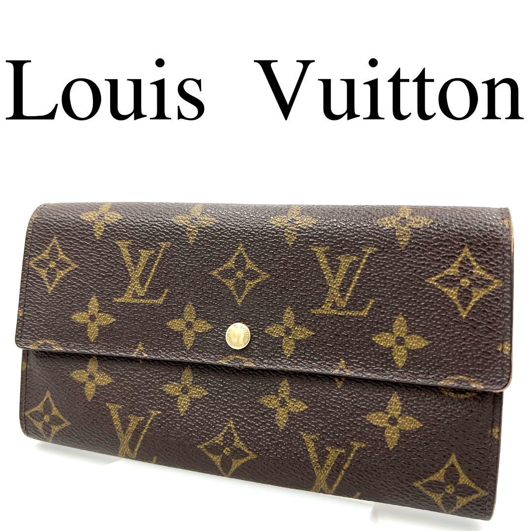 Louis Vuitton ルイヴィトン 長財布 モノグラム ワンポイントロゴ