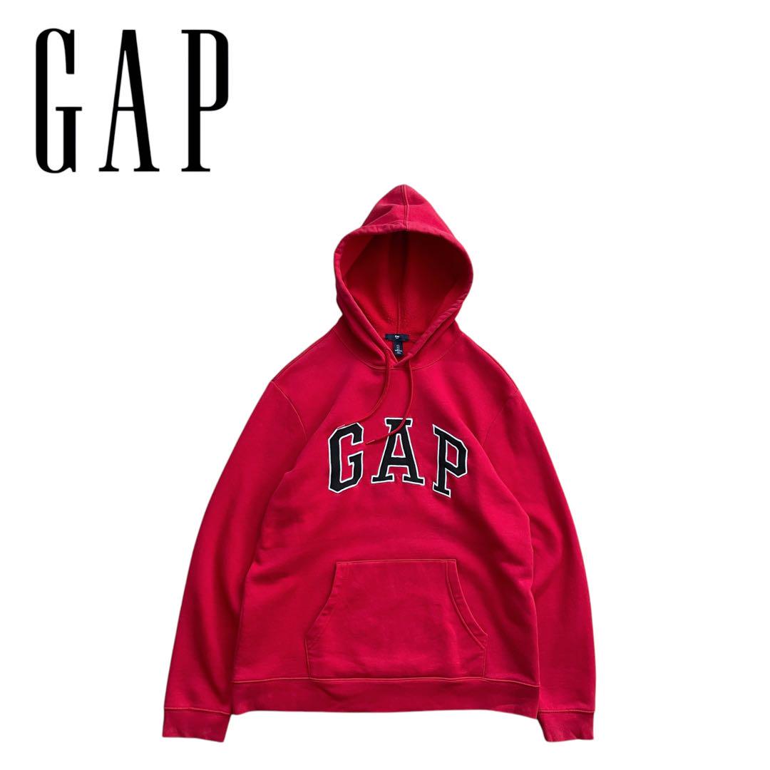 GAPギャップ 00s~ ビッグロゴ パーカー フーディー oldgap