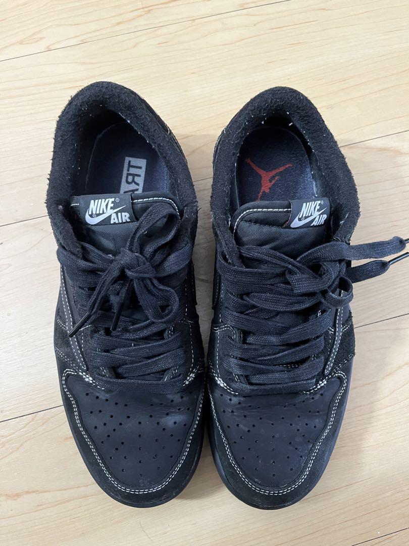 Air Jordan1Travis Scott ブラックファントム