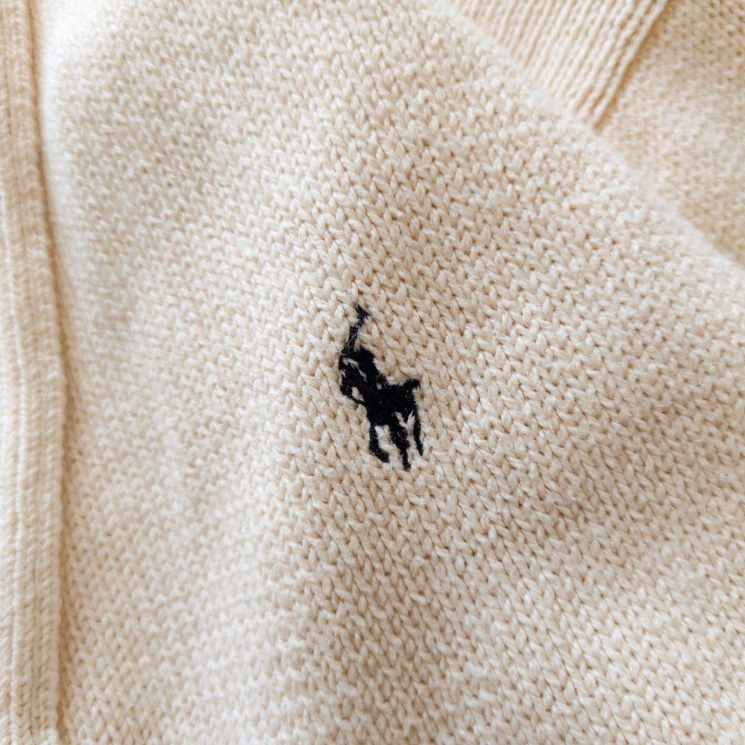 ラルフローレン　国内正規品　ポニー刺繍　コットンカーディガン　ゆったり　L〜XL