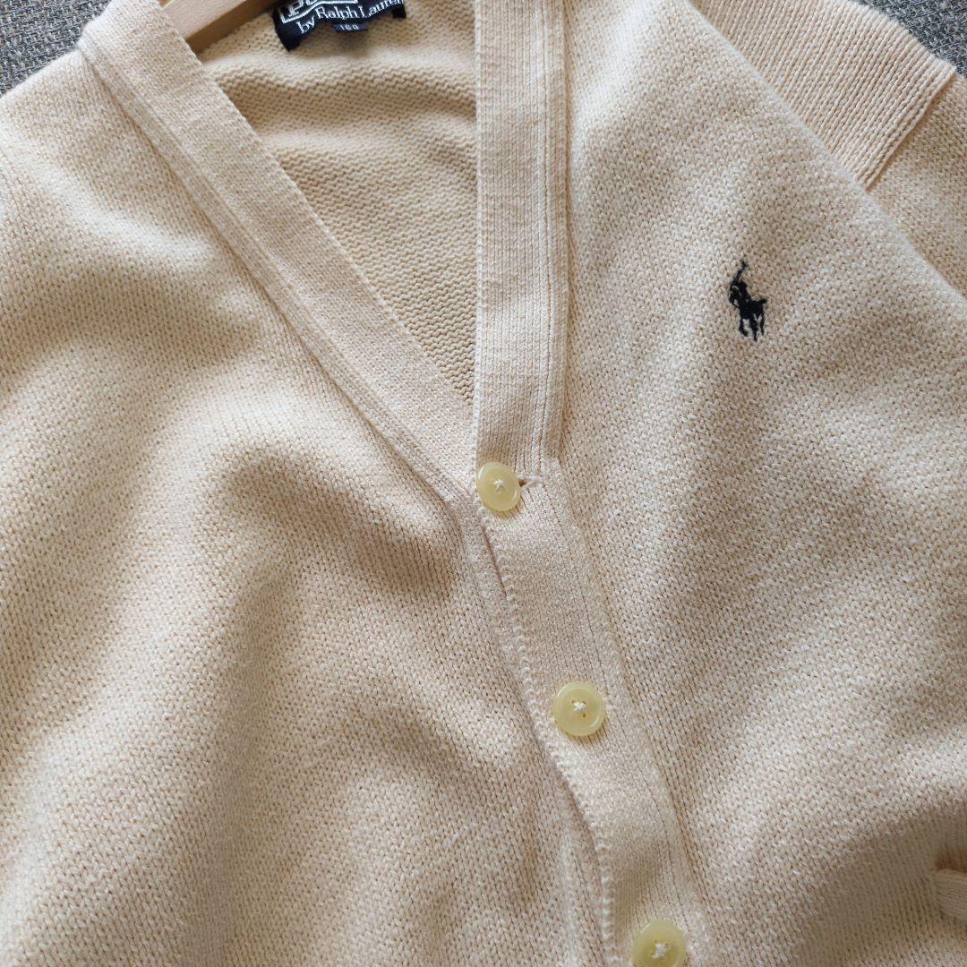 ラルフローレン　国内正規品　ポニー刺繍　コットンカーディガン　ゆったり　L〜XL