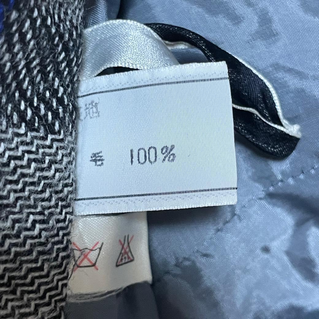 Dior Vintage Checkered Pleated Skirt