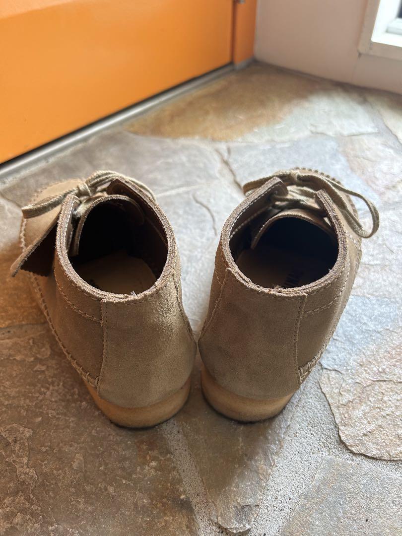 （良品）Clarks WEAVER BOOT OAKWOOD SUEDE