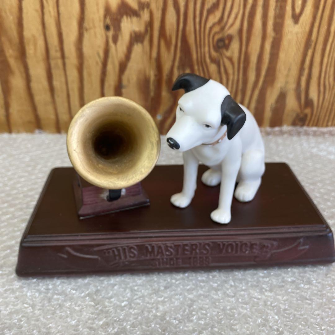 Victor ビクター犬 ニッパー 蓄音機 台 昭和 レトロ 非売品　1889