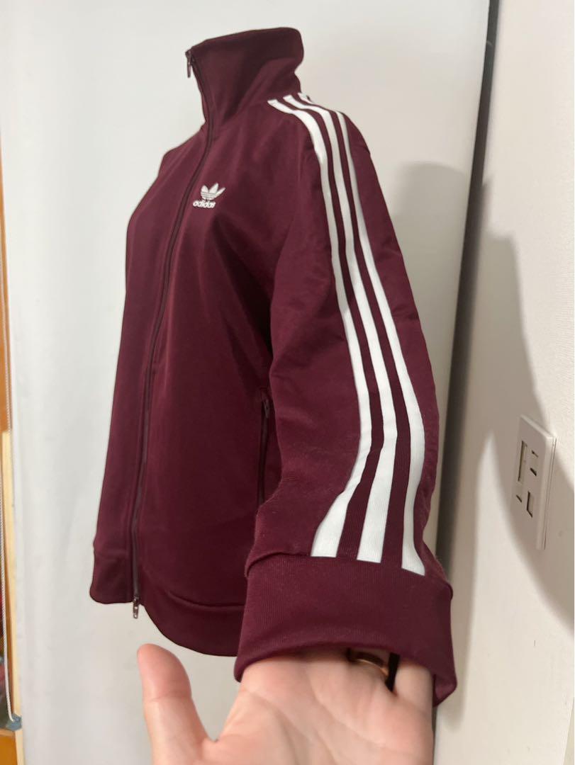 【希少♡】adidas BECKENBAUER トラックジャケット　ボルドー
