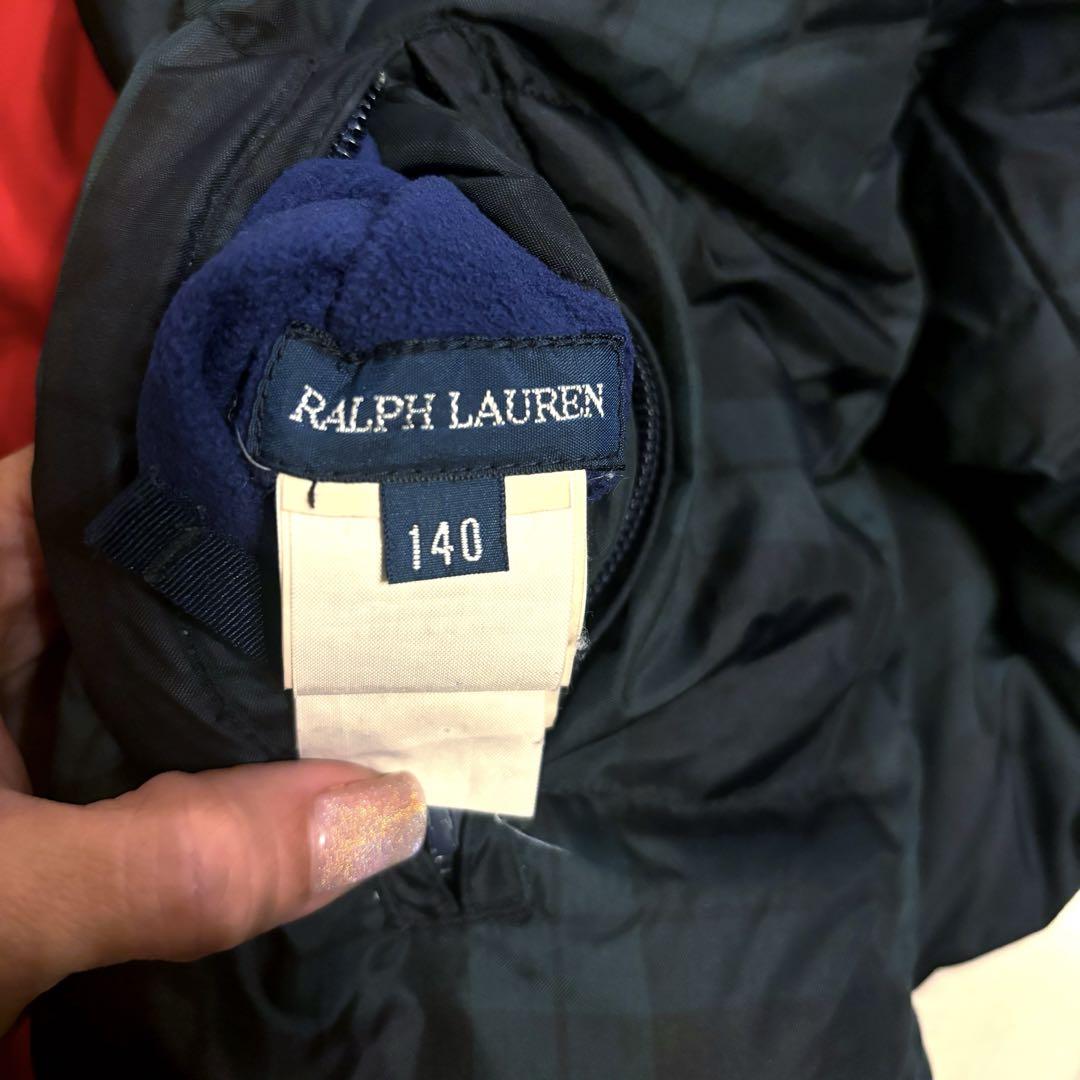 Ralph Lauren リバーシブル ダウンジャケット 140