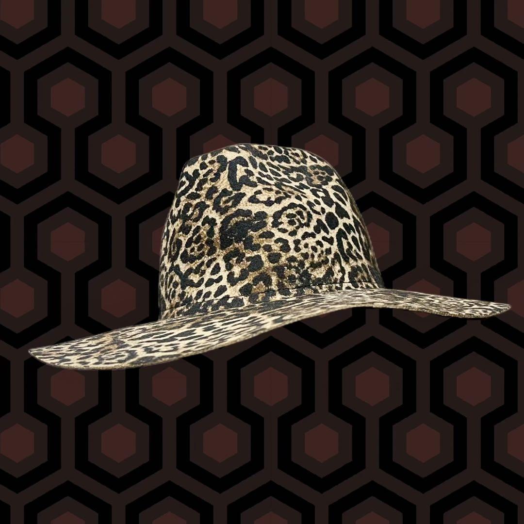 帽子 \"Paesaggio Della Toscana\" Leopard Hat