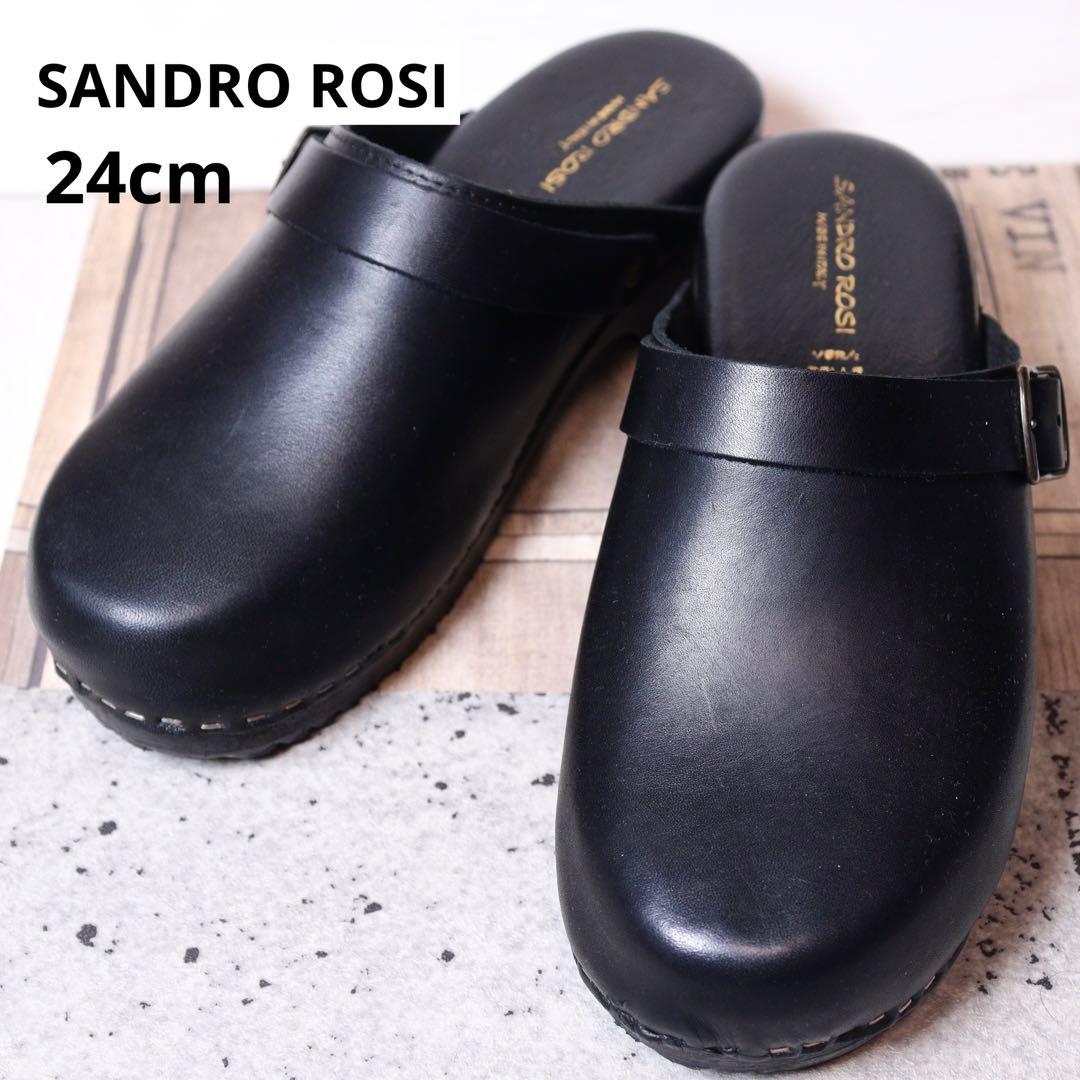イタリア製 SANDRO ROSI サンドロロッシ レザー サボ 38 24㎝ by メルカリ